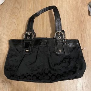 BLACK COACH BAG